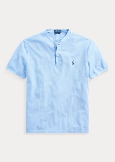 Pánské Henley Polo Ralph Lauren Featherweight Mesh - 18493-WFJE